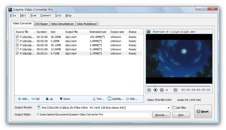 Windows 8 Icepine Video Converter Pro 3.1.0.0 full Windows 8 Icepine Video Converter Pro full